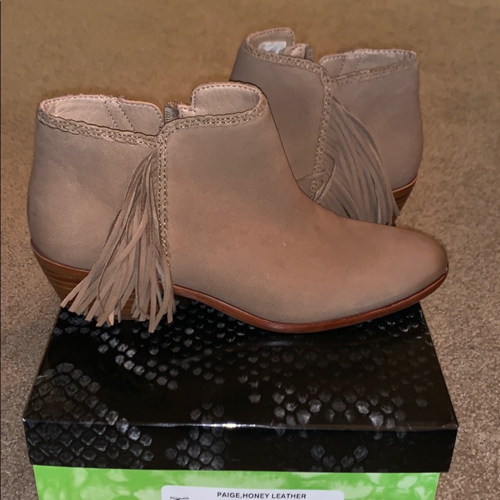 Sam Edelman Paige Honey Leather